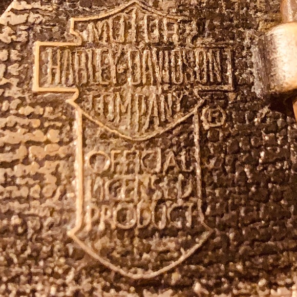 Vintage C. 1983 Official Harley Belt Buckle - Picture 2 of 6